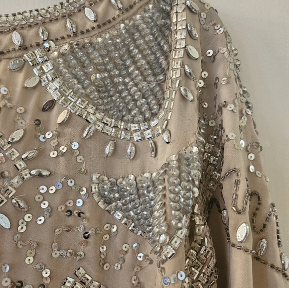 Stunning Haute Hippie Silk Keyhole Blouse with embellishments, S...SALE - Picture 5 of 6